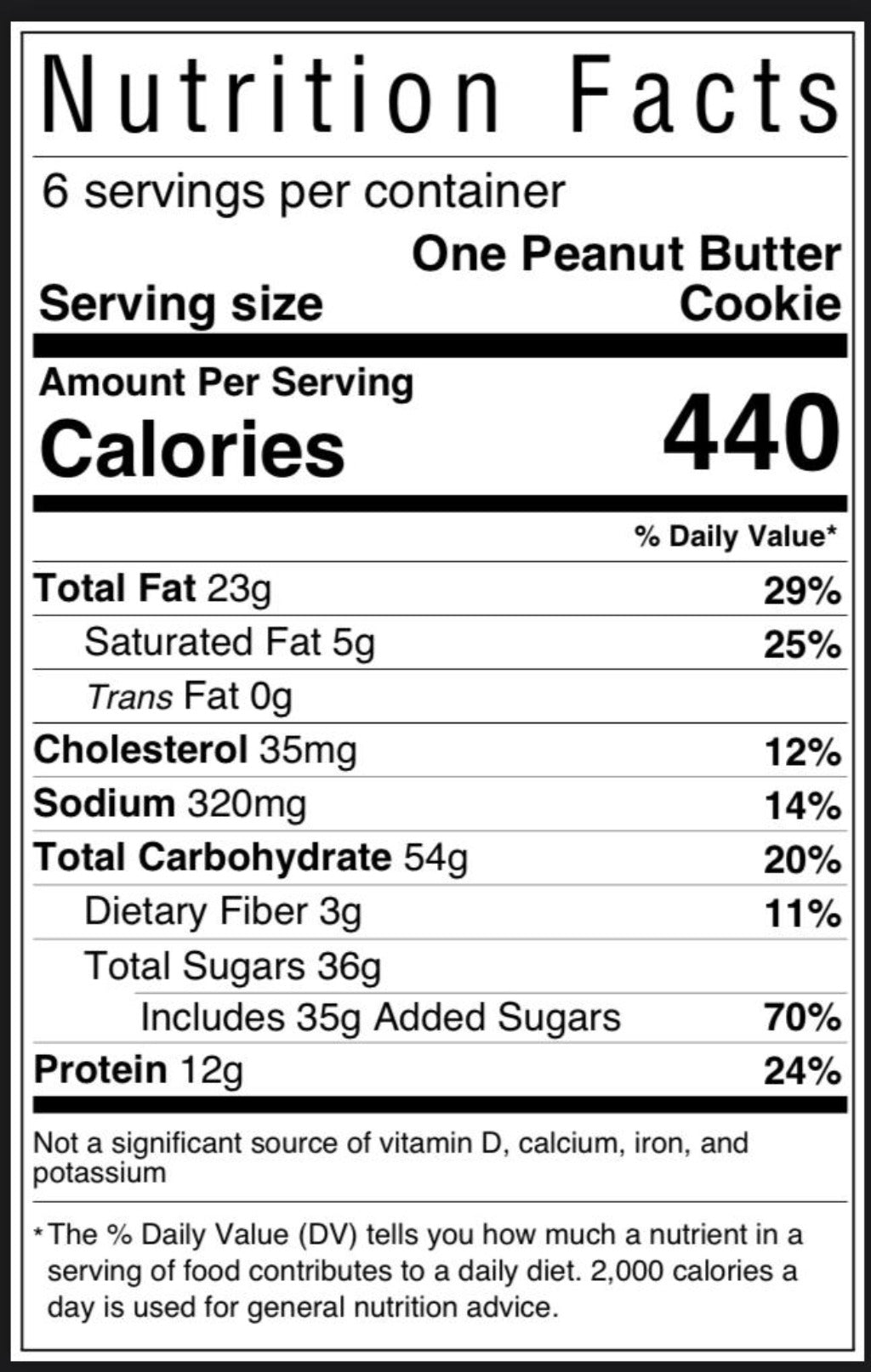 Peanut Butter Jumbo Soft Baked Texas Size Cookie