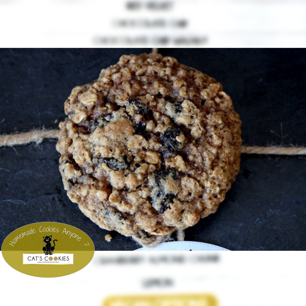 Oatmeal Raisin Jumbo Soft Baked Texas Sized Cookie