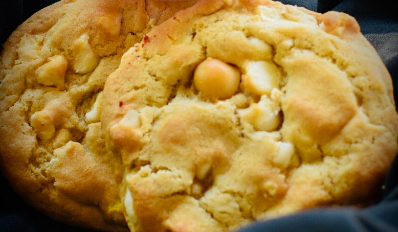 White Chocolate Macadamia Jumbo Soft-Baked to Order Cookie