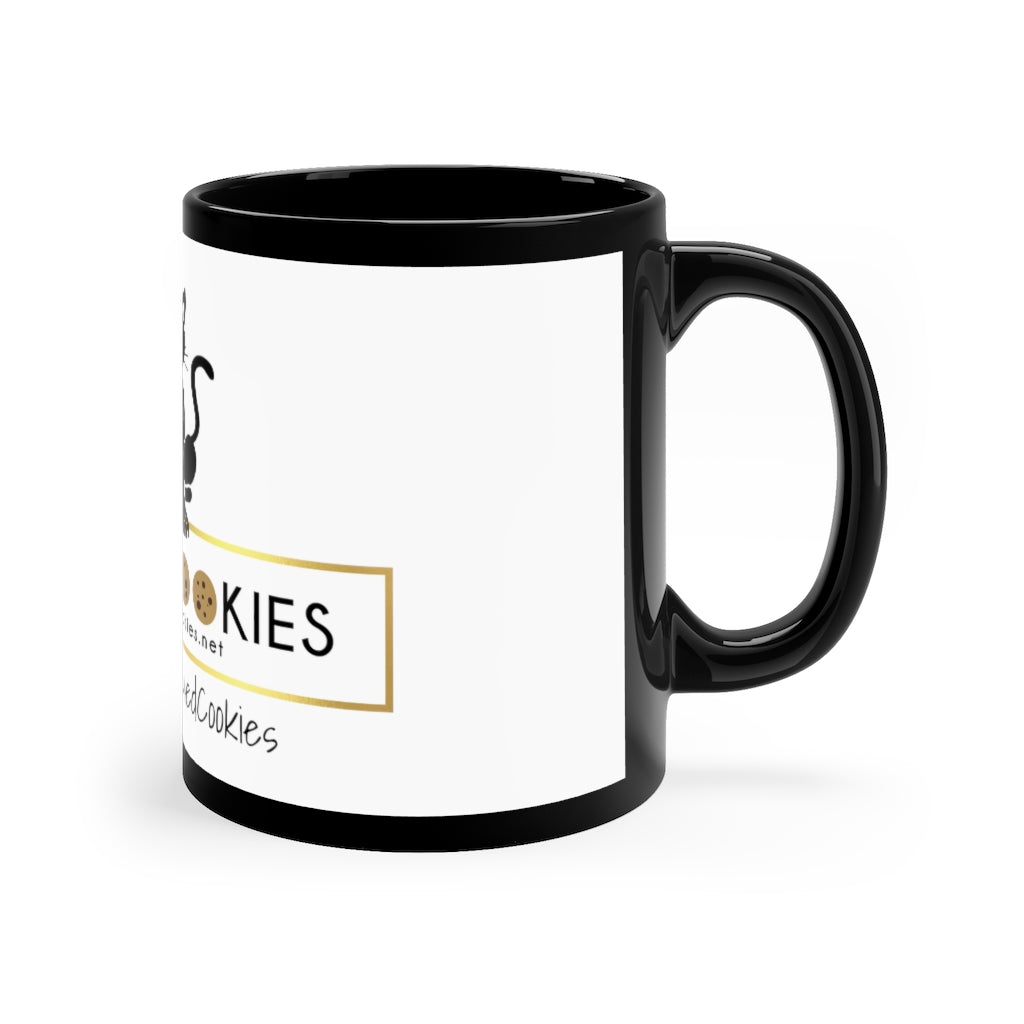 Mug, Cat's Cookies Signature Ceramic Mug, 11 oz