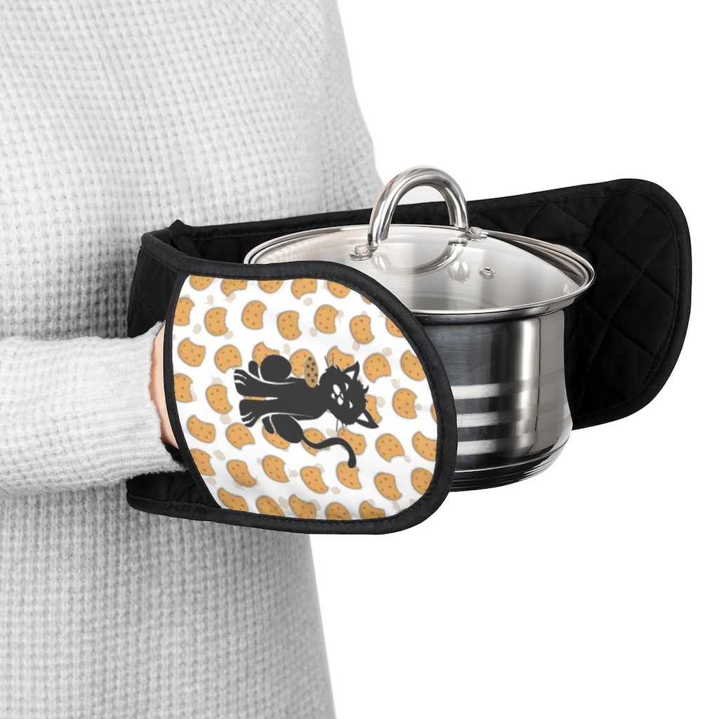 Oven Mitts, Cat's Cookies Signature Oven Mitts, Yum Yum
